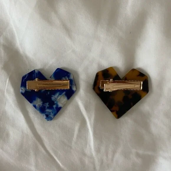 Heart Design Clips - Picture 2 of 2